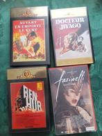 4  cassettes vhs (voir titres photos), Enlèvement ou Envoi, Utilisé