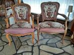 2 stijlvolle Louis XV- stijl fauteuils, Antiek en Kunst, Ophalen