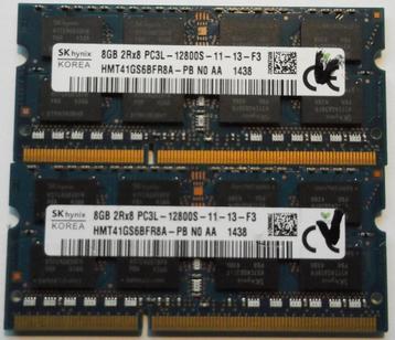 Kit 2 x 8 Gb DDR3L beschikbaar voor biedingen