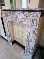 Marmer schouw, Huis en Inrichting, Haarden, Ophalen, Zo goed als nieuw