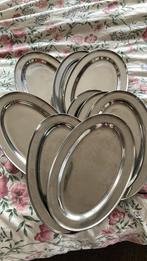 Plateau’s 9 stuks  vintage, Antiek en Kunst, Antiek | Zilver en Goud, Ophalen