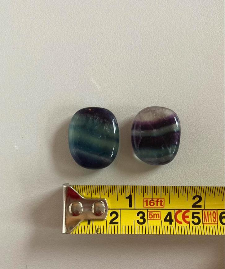 Pierre précieuse de fluorite, Bijoux, Sacs & Beauté, Pierres précieuses, Enlèvement ou Envoi