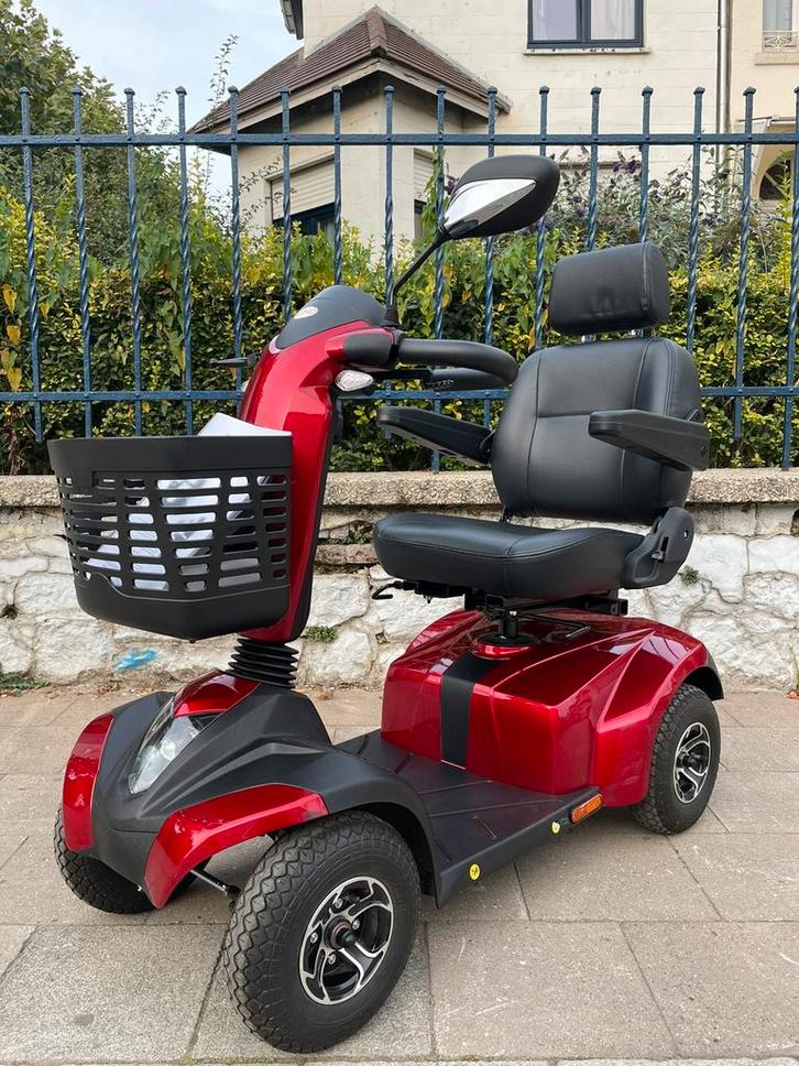 Scootmobiel 2G Drive St4d elektrische scooter nieuwstaat, Diversen, Rolstoelen, Zo goed als nieuw, Elektrische rolstoel, Inklapbaar