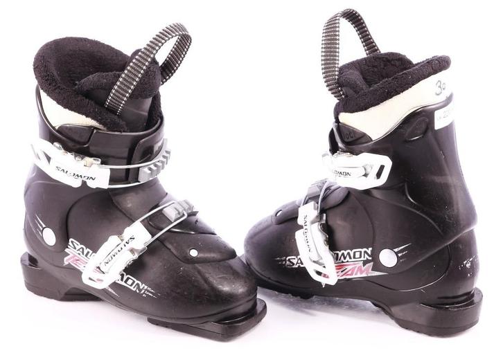 30 30,5 EU kinder skischoenen SALOMON T2, Sport en Fitness, Skiën en Langlaufen, Gebruikt, Schoenen, Ski, Salomon, Carve, Verzenden