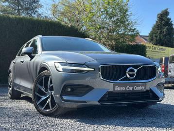 Volvo V60 2.0 T4 Momentum Pro Geartronic (bj 2019), Gebruikt, 4 cilinders, 1969 cc, Leder