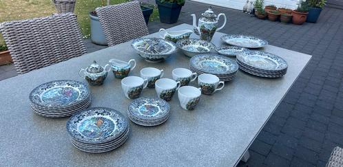 Servies Merrie Olde England British anchor Ironstone, Antiek en Kunst, Antiek | Servies compleet, Ophalen