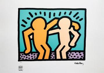 Prachtige Lithografie + certificaat • Keith Haring # /150 beschikbaar voor biedingen