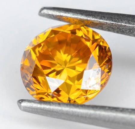 Sublime pierre precieuse diamant rond jaune polie 0.90 carat, Bijoux, Sacs & Beauté, Pierres précieuses, Neuf, Enlèvement ou Envoi