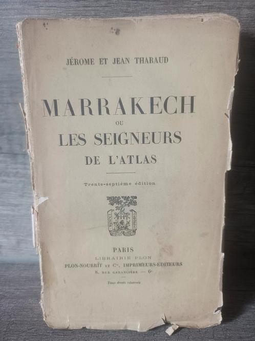 Marrakech ou les seigneurs de l' atlas, Antiquités & Art, Antiquités | Livres & Manuscrits, Enlèvement ou Envoi
