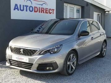 Peugeot 308 1.5 BlueHDi GT Line Cockpit, Pano, Cuir, Led,, Autos, 94 kW, Argent ou Gris, Achat, Euro 6