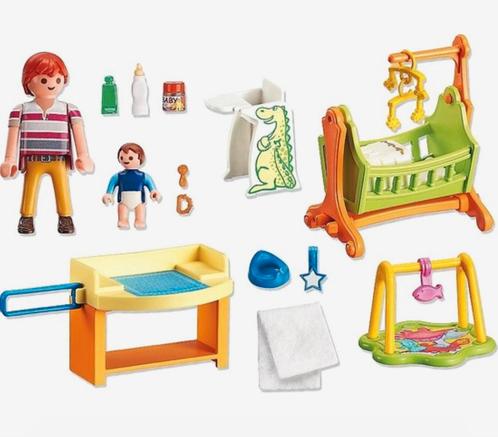 Playmobil babykamer met wieg 5304, Kinderen en Baby's, Speelgoed | Playmobil, Zo goed als nieuw, Complete set, Ophalen of Verzenden