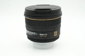 lichtsterke lens voor Nikon Sigma 50 1.4 EX DG HSM SLR