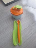 Tupperware baby food container and spoon, Ophalen of Verzenden