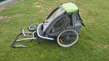 croiser pour 2 enfants, 40 à 60 kg, Pliable, Croozer, Enlèvement