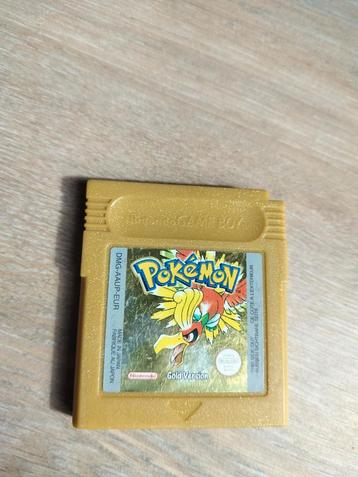 Pokémon game boy Nintendo spel Gold version 