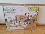 Petit Genie Treincircuit Hout, Kinderen en Baby's, Ophalen, Zo goed als nieuw, Overige typen