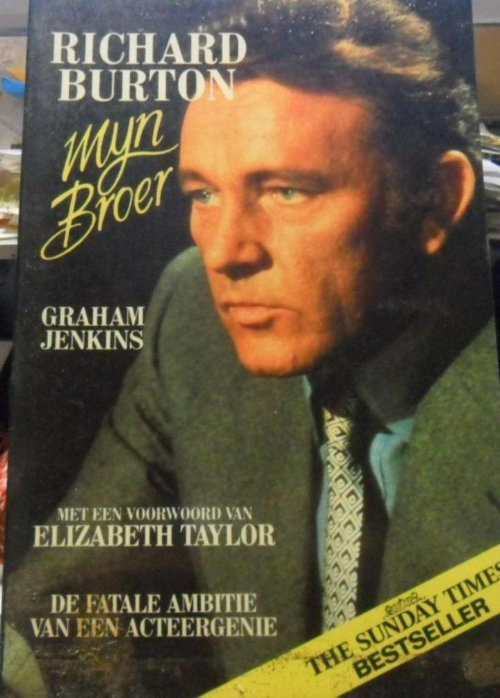 Richard Burton, mijn broer, Graham Jenkins, Boeken, Film, Tv en Media, Zo goed als nieuw, Personen, Verzenden