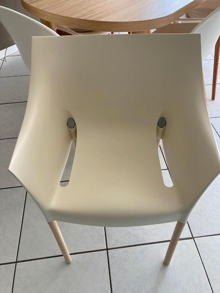 set van 5 Philippe Stark designstoelen, Maison & Meubles, Chaises, Utilisé, Cinq, Six Chaises ou plus, Synthétique, Enlèvement ou Envoi