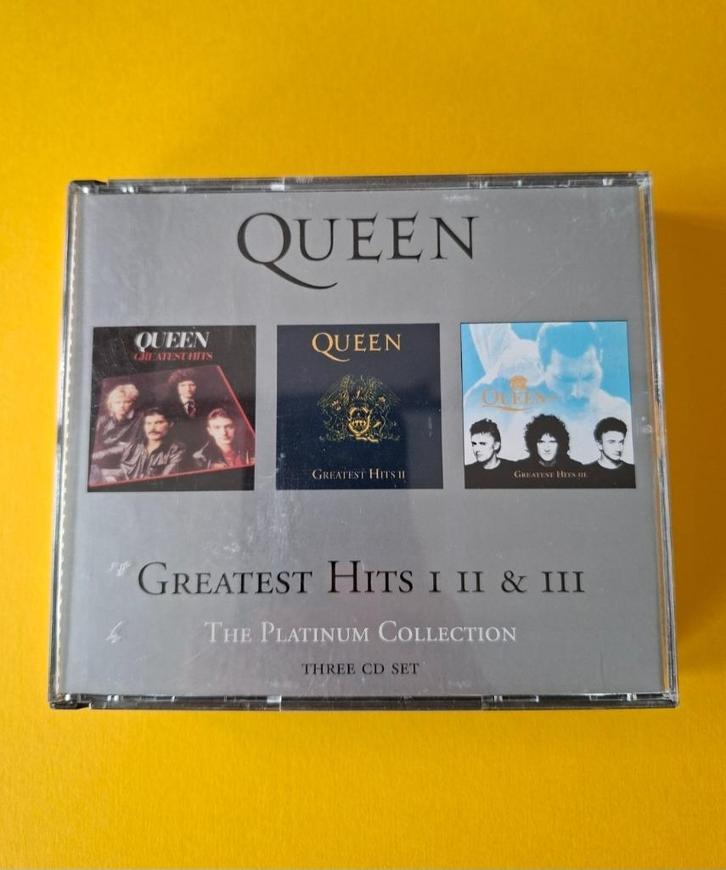 Cd Queen Greatest hits 1-3, Cd's en Dvd's, Cd's | Pop, Gebruikt, 1980 tot 2000, Boxset, Ophalen of Verzenden