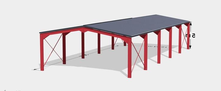 , Staalconstructie, Metaalconstructie, boerderij, opslag .., Zakelijke goederen, Kantoor en Winkelinrichting | Magazijn, Stelling en Opslag