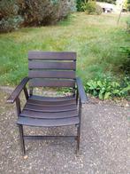 Houten stoel, Tuin en Terras, Ophalen, Gebruikt, Hout