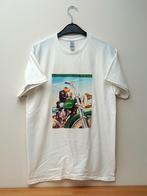 T-shirt Joe Camel Motorcycle Maat M, Nieuw, Maat 48/50 (M), Gildan, Wit
