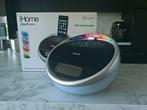 iHome GlowTunes LED Wekker | iPod dock | Retro sfeer, Ophalen, Zo goed als nieuw, Radio