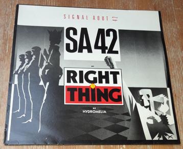 Signal Aout 42 12" The Right Thing 1989 Electronic SA42