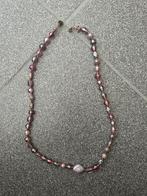 Collier avec différentes perles, Bijoux, Sacs & Beauté, Colliers, Enlèvement ou Envoi, Comme neuf, Violet, Autres matériaux