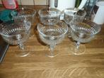 6 mooie coctailglaasjes prima staat, Ophalen, Glas of Glazen, Overige stijlen, Glas