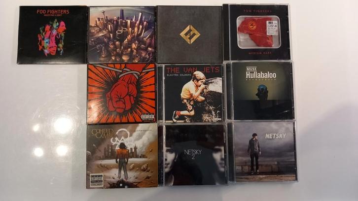 muziek cd's metal, rock, d&b, Cd's en Dvd's, Cd's | Rock, Gebruikt, Rock-'n-Roll, Ophalen of Verzenden