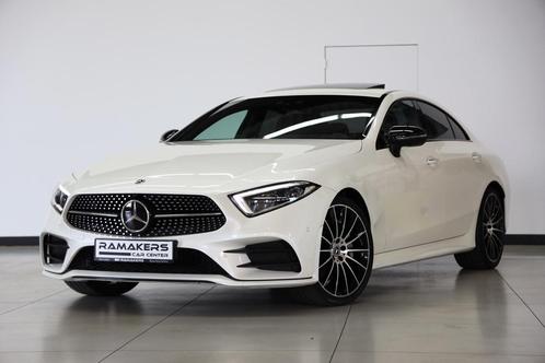 Mercedes-Benz CLS 300 d AMG Night 20" Schuifdak Distronic+ B, Auto's, Mercedes-Benz, Bedrijf, Te koop, CLS, 360° camera, ABS, Adaptieve lichten