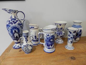 te koop DELFSTBLAUW 7 mooie stukken beschikbaar voor biedingen