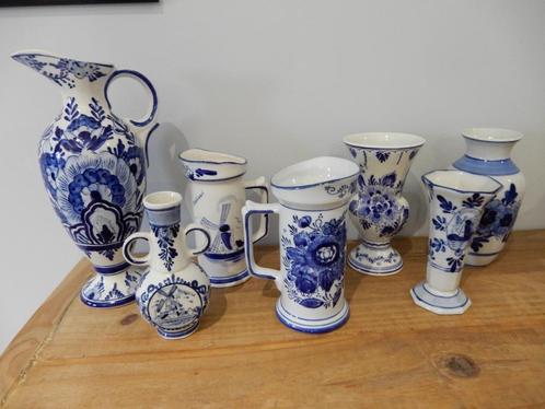 te koop DELFSTBLAUW 7 mooie stukken, Antiek en Kunst, Curiosa en Brocante, Ophalen
