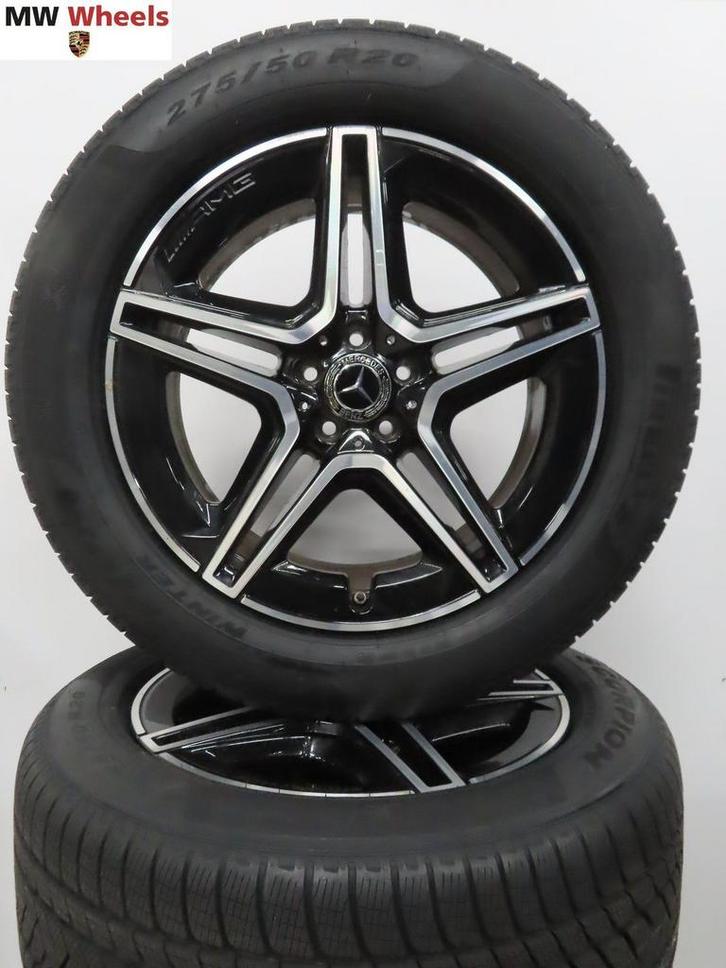 Mercedes GLE W167 AMG 20 inch velgen met nieuwe winterbanden, Auto-onderdelen, Banden en Velgen, Banden en Velgen, Winterbanden