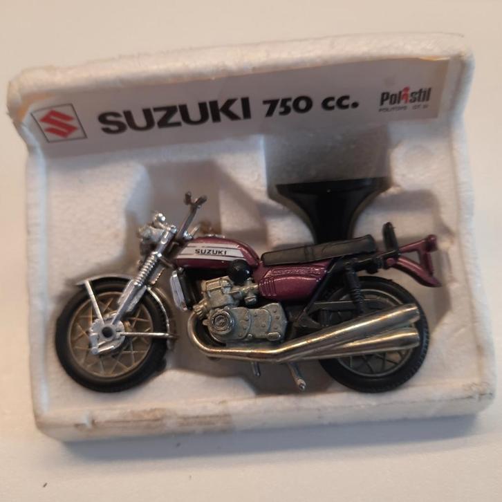 POLISTIL 1/24 SUZUKI 750cc POLITOYS GT51 *VINTAGE 1975*, Verzamelen, Automerken, Motoren en Formule 1, Nieuw, Motoren, Ophalen
