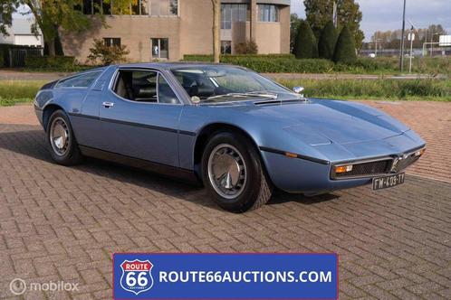 Maserati Bora Coupe | Route 66 Auctions, Auto's, Oldtimers, Bedrijf, Te koop, Lederen bekleding, Maserati, Benzine, Overige carrosserie