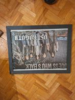 Gesigneerde OSTROGOTH “guess Who’s Back” poster (ingelijst), Avec cadre, Rectangulaire horizontal, Comme neuf, Musique