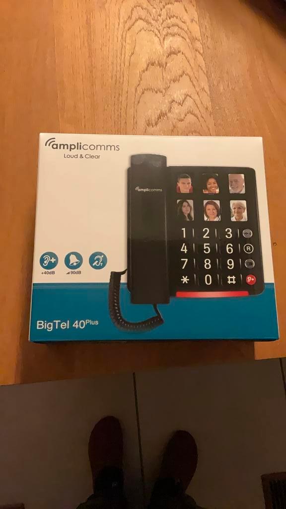 amplicomms Bigtel 40 Plus, Télécoms, Téléphones fixes | Combinés & sans fil, Enlèvement
