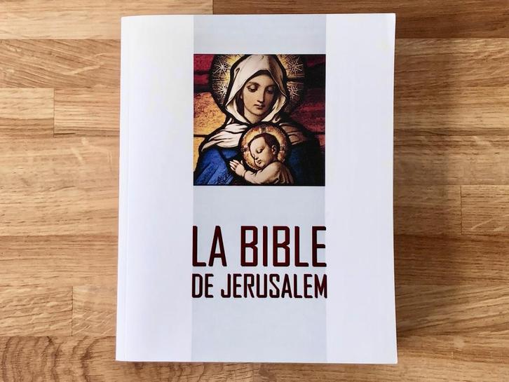 La Bible de Jérusalem (Grand Format, 2021 editie), Boeken, Godsdienst en Theologie, Zo goed als nieuw, Christendom | Katholiek