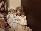 Poppen met porselein gezichtje en handjes in porselein, Antiek en Kunst, Curiosa en Brocante, Ophalen