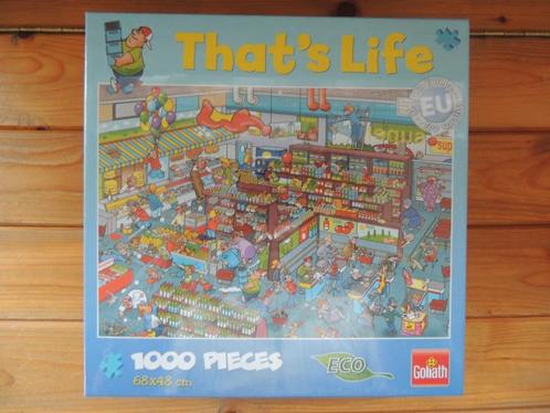 Puzzle 1000 pièces - That's life - Au supermarché, Hobby & Loisirs créatifs, Sport cérébral & Puzzles, Puzzle, Enlèvement