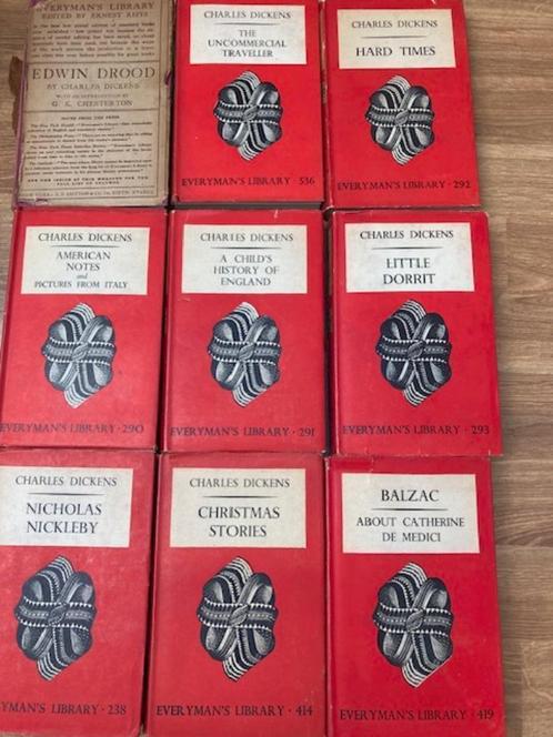 Oude Engelstalige pocketboeken (Everyman's Library), Boeken, Stock en Verzamelingen, Gelezen, Verschillende onderwerpen, Ophalen