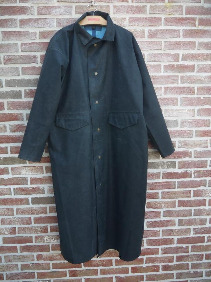Vintage gerubberiseerde Mackintosh regenjas Maat L/XL, Kleding | Heren, Jassen | Winter, Gedragen, Maat 52/54 (L), Ophalen of Verzenden