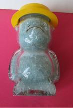 Glazen beertje , gevuld met badzout van de dode zee, Ophalen of Verzenden, Nieuw