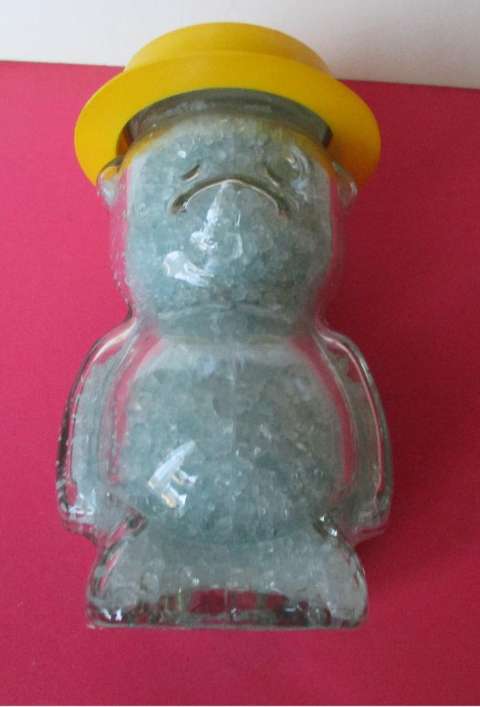 Glazen beertje , gevuld met badzout van de dode zee, Handtassen en Accessoires, Uiterlijk | Lichaamsverzorging, Nieuw, Ophalen of Verzenden