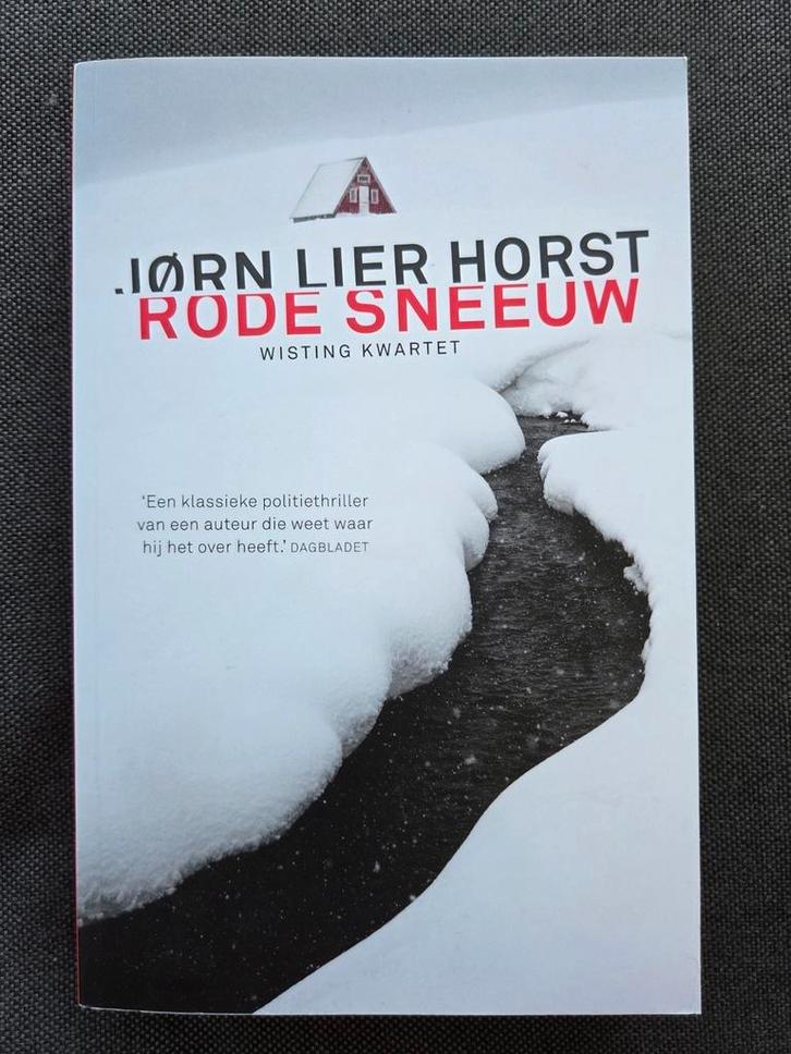 Jørn Lier Horst - Rode sneeuw, Boeken, Thrillers, Zo goed als nieuw, Ophalen of Verzenden