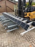 ladder, Doe-het-zelf en Bouw, Ladders en Trappen, Gebruikt, Ophalen of Verzenden, Ladder, Opvouwbaar of Inschuifbaar