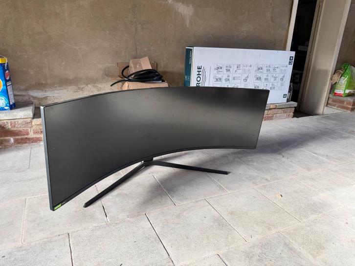 Samsung Odyssey G9 49inch Ultrawide, Informatique & Logiciels, Moniteurs, Utilisé, 201 Hz ou plus, DisplayPort, HDMI, Gaming, Ultrawide