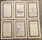 Oude advertenties voor oa Stoomschip, Hotels in Rusland etc, Ophalen of Verzenden